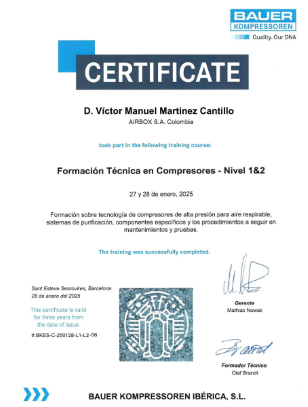 Acreditaciones y Certificados