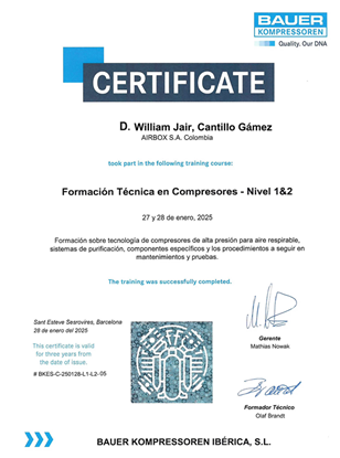 Acreditaciones y Certificados